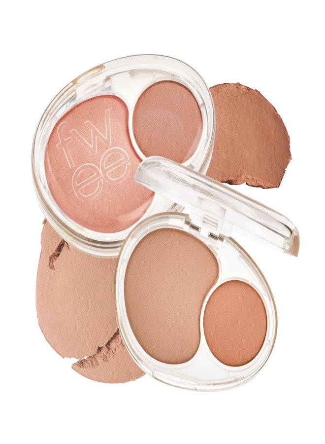 fwee Mellow Dual Blush | ND02 Down Tempo | Dual Color, Jelly Texture, 12 Colors, Longwear, Long-lasting | 7.2g - Image 1