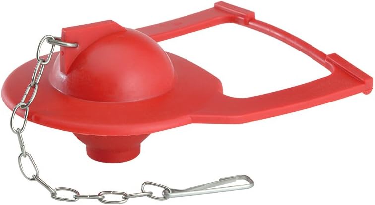 Korky 2011BP Hinge Flapper For Kohler Toilet Repairs  Replaces Kohler Parts 84995 and 1000490  Made in USA Red - Image 1