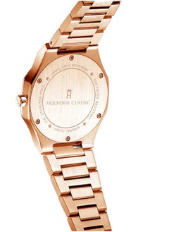 HOLBORN CLASSIC Crown Emerald 34mm - Women's Watch - Rose gold Watch - watches for women  - Image 3