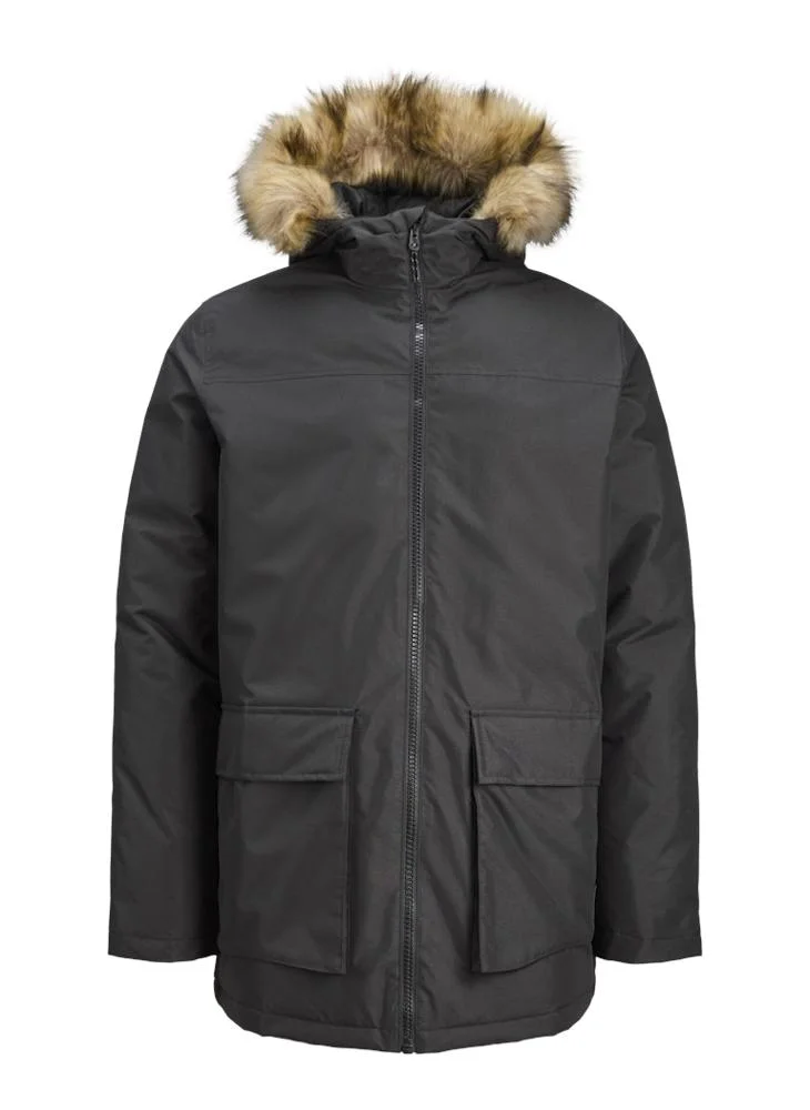 JJ Rebel Zip through Parka jacket