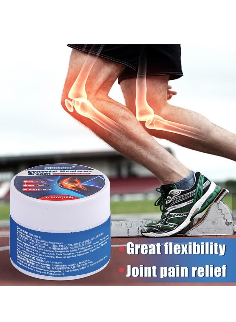 Sumifun كريم الغضروف الزليلي 10 جرام، كريم مهدئ للمفاصل، إصلاح الأوتار التالفة، تخفيف التوتر والألم، مرهم لتخفيف آلام العضلات والمفاصل - Image 5