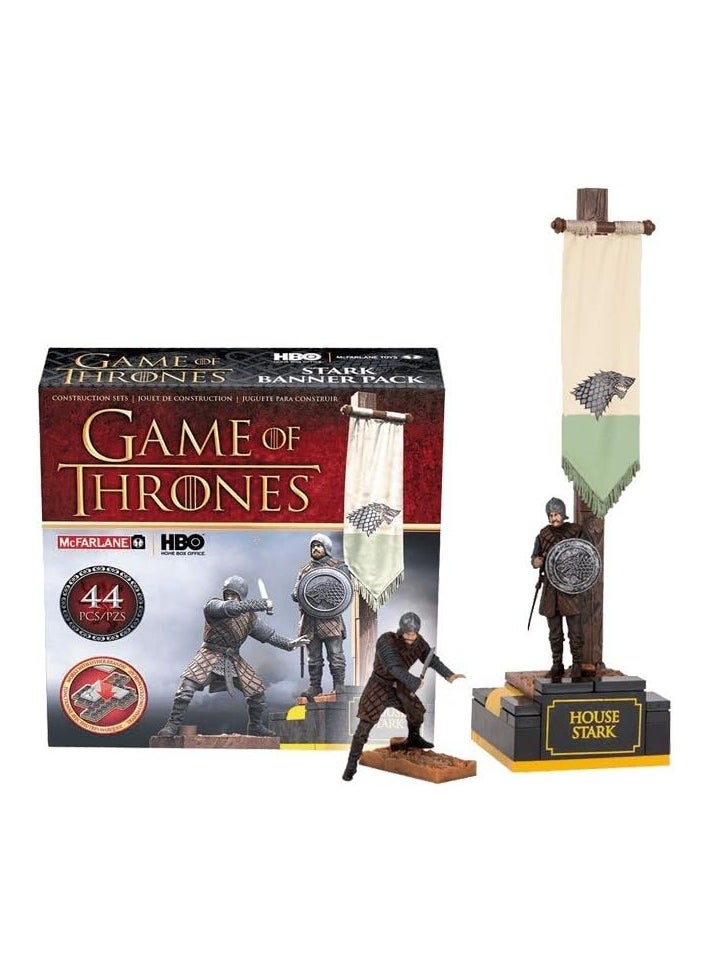 McFarlane - McFarlane Toys Game of Thrones Stark Banner Pack Construction Set - Image 1