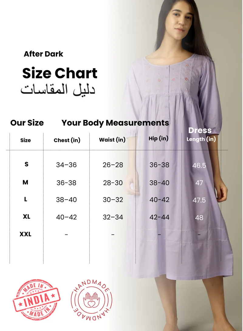 افتر دارك بربارا، قميص نوم مطرز