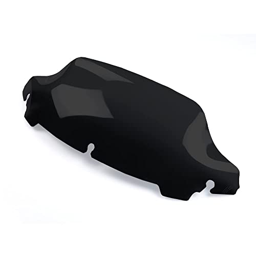 WYNMOTO Black 7" Wave Windshield Windscreen Wind Splitter Compatible for 2014-2023 Harley Davidson Touring Street Glide/Electra Glide/Ultra Limited/Tri Glide FLHT FLHX FLHXS FLHTK 14-23 - Image 4