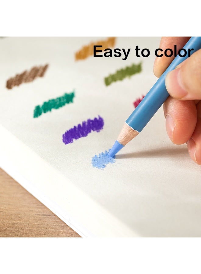 Deli EC361 Dmast A4 Sketch Book – 60 Sheets, 160gsm Heavyweight Drawing Paper, Spiral Bound Hardcover Sketchpad for Artists & Designers. - Image 2