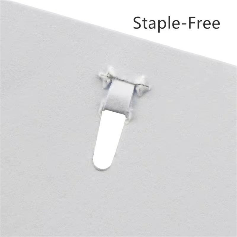 Hand-Held Safe Staple Staple-Free Without Staples Stapler 7 Sheets Capacity Paper Stapler Office Bookbinding Supplies - Image 3
