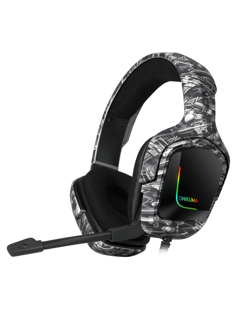 أونيكوما سماعة رأس سلكية للألعاب K20 مزودة بميكروفون - Image 1