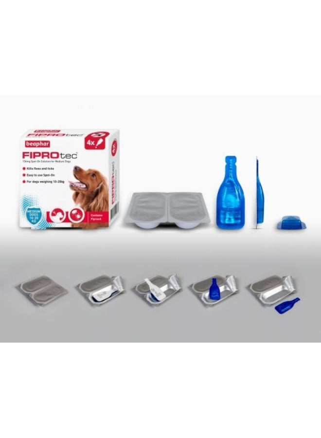 بيفار فيبروتيك للكلاب المتوسطة 4 ممصات - Image 2