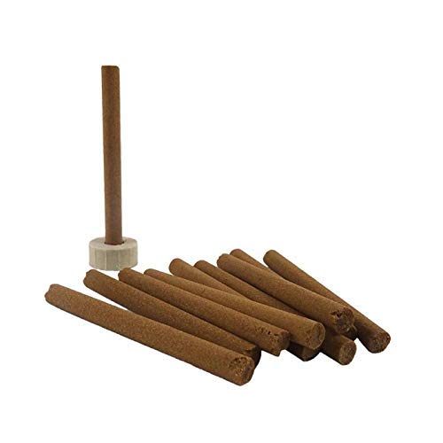 Nishan Gugal Premium Dhoop Sticks Box with Holder Plate, 200 Gram, Charcoal Free/Pollution Free Dhup batti Guggal googal Dhoop Incense bati/Agarbatti - Image 3