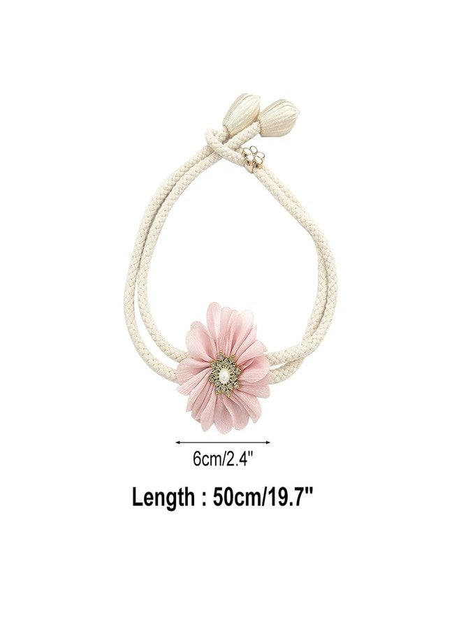 DONGKER Curtain Holdbacks,2 PCS Flower Curtain Tie Back Clips for Outdoor Home Office Fixed Curtains - Image 4