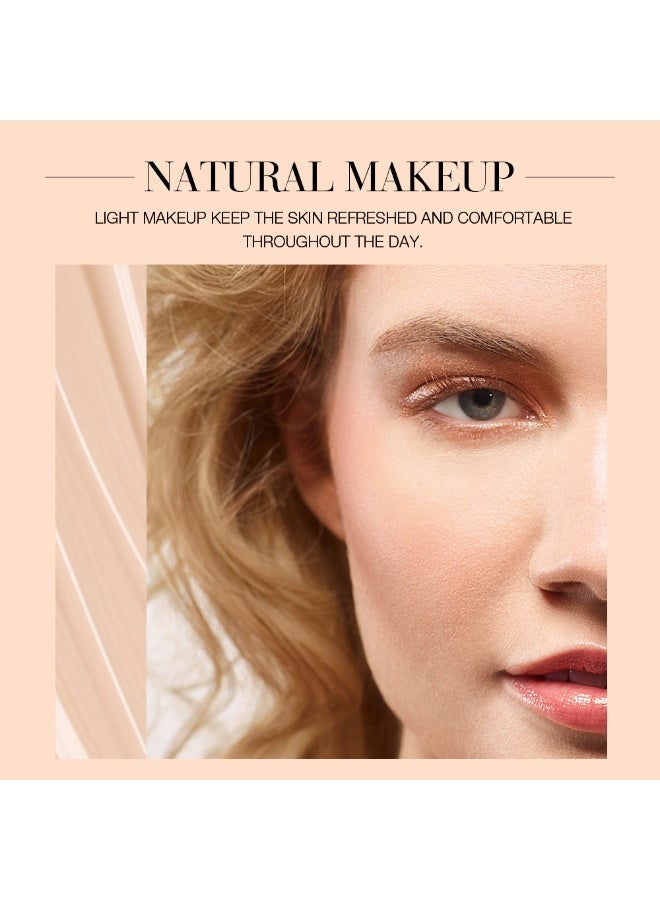 OTWOO O.TWO.O Nude Effect BB Cream – Lightweight Face Foundation Cream (N22) - Image 5