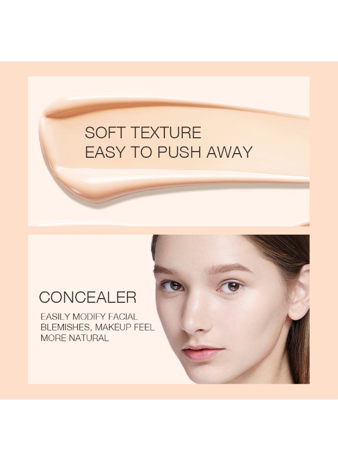 OTWOO O.TWO.O Nude Effect BB Cream – Lightweight Face Foundation Cream (N22) - Image 4