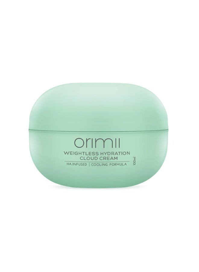 أوريمي كريم سحابة الترطيب الخالي من الوزن - 100 مل | كريم جل سريع الامتصاص لترطيب عميق وتخفيف الحكة | آمن للحمل والرضاعة | يهدئ ويرطب ويلطف البشرة الجافة | معتمد من أطباء الجلدية وأطباء النساء والتوليد - Image 1