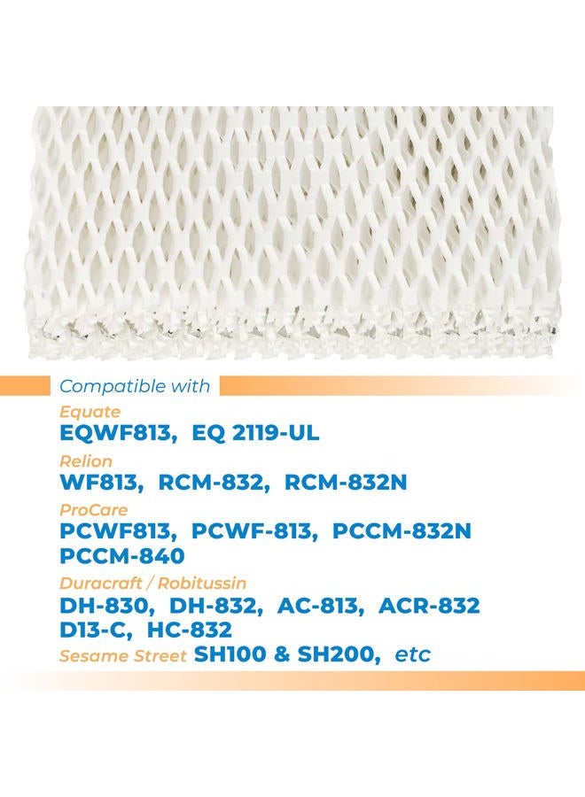 ANTOBLE WF813 Humidifier Filters Replacements for Protec WF813 ReliOn RCM-832 RCM-832N, Procare PCWF813 PCWF-813 PCCM-832N PCCM-840-2 Pack - Image 2