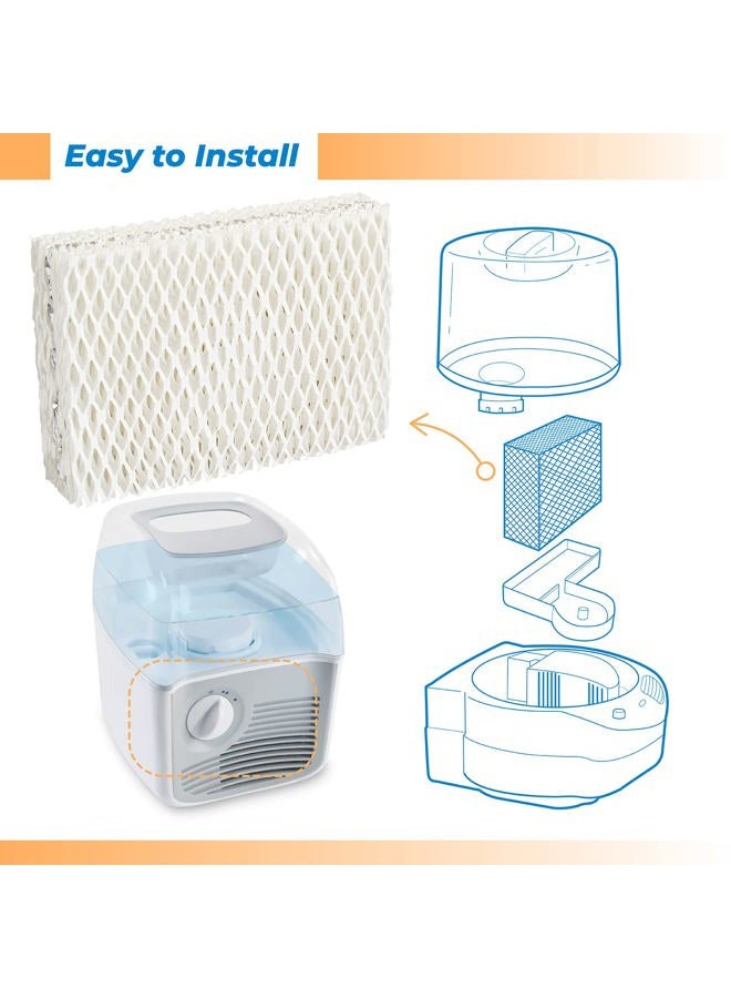 ANTOBLE WF813 Humidifier Filters Replacements for Protec WF813 ReliOn RCM-832 RCM-832N, Procare PCWF813 PCWF-813 PCCM-832N PCCM-840-2 Pack - Image 4