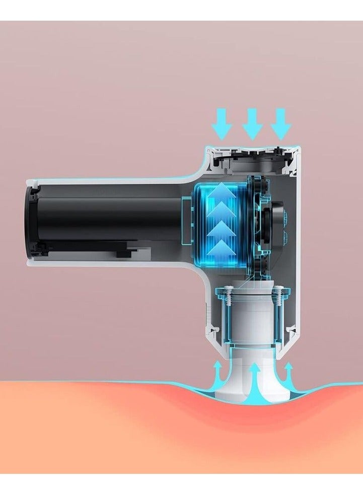 Xiaomi Massage Gun Mini Rechargeable 2600mAh BHR6083GL - Navy Blue - Image 2