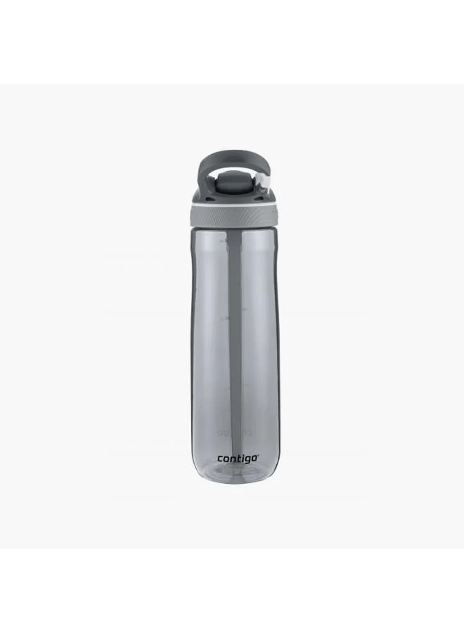كونتيجو Contigo Plain Plastic Water Bottle with Straw and Leak Resistant Design - 720 ml