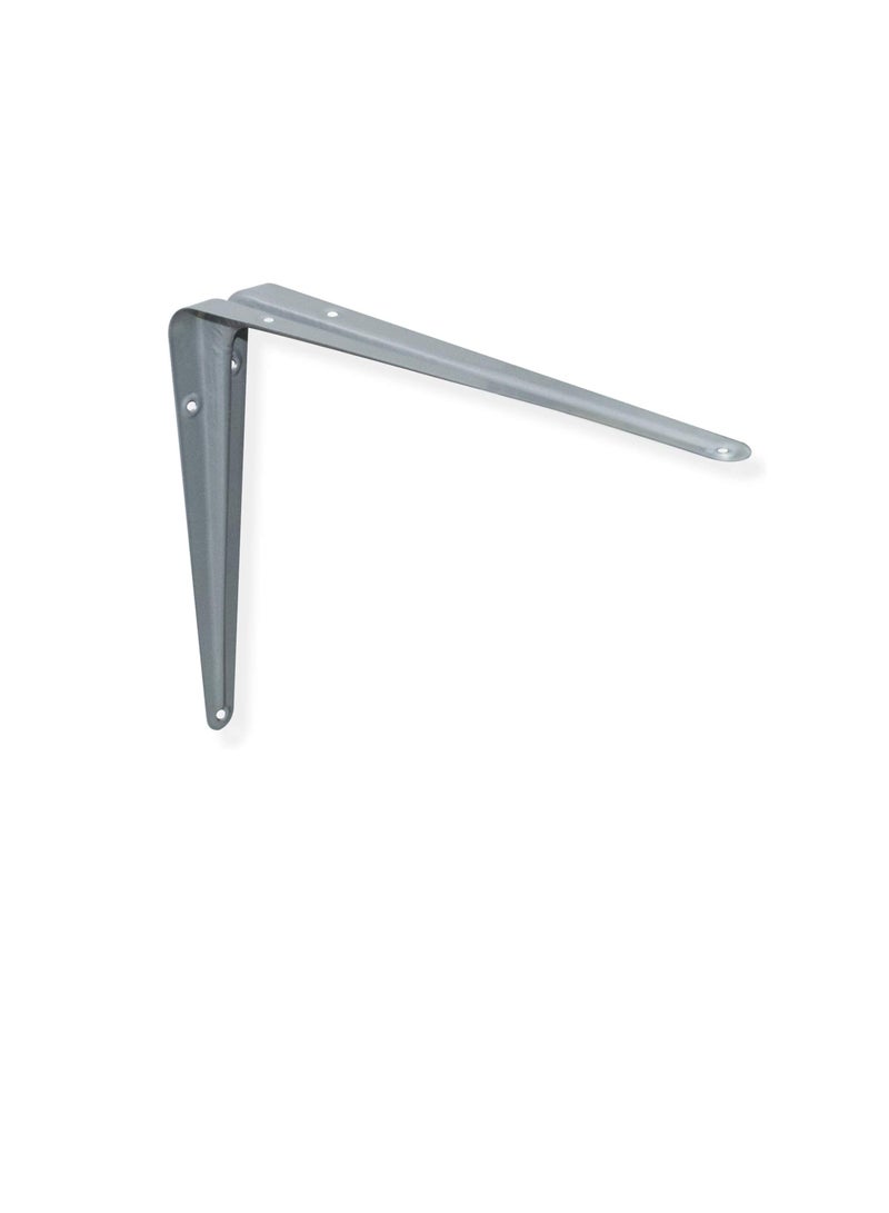 Metal Shelf Bracket - 8 x 10in, Silver  - Image 2
