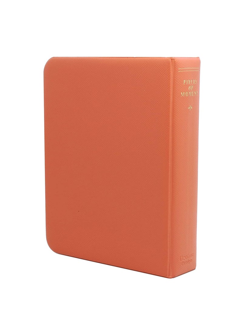 ZIKKON ZIKKON 64 Pockets Photo Album for Fujifilm Instax Mini 12 11 9 8 40 99 Evo Liplay 7S Instant CameraMini Link Printer Polaroid Snap Touch PIC300 Z2300 Mint Zip Instant Camera Printer Orange  - Image 2