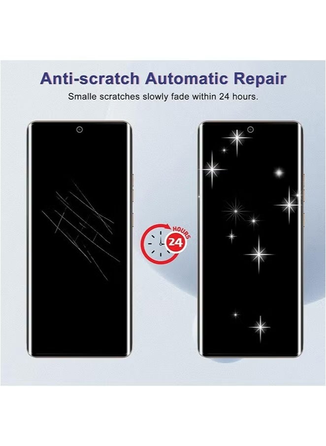 SNBFA 2Pcs Privacy Screen Protector for Motorola Edge 50 Ultra 5G Tempered Glass, 9H Hardness Anti-Spy Anti-Scratch Anti-Dust Bubble-Free Tempered Film Easy Installation - Image 5