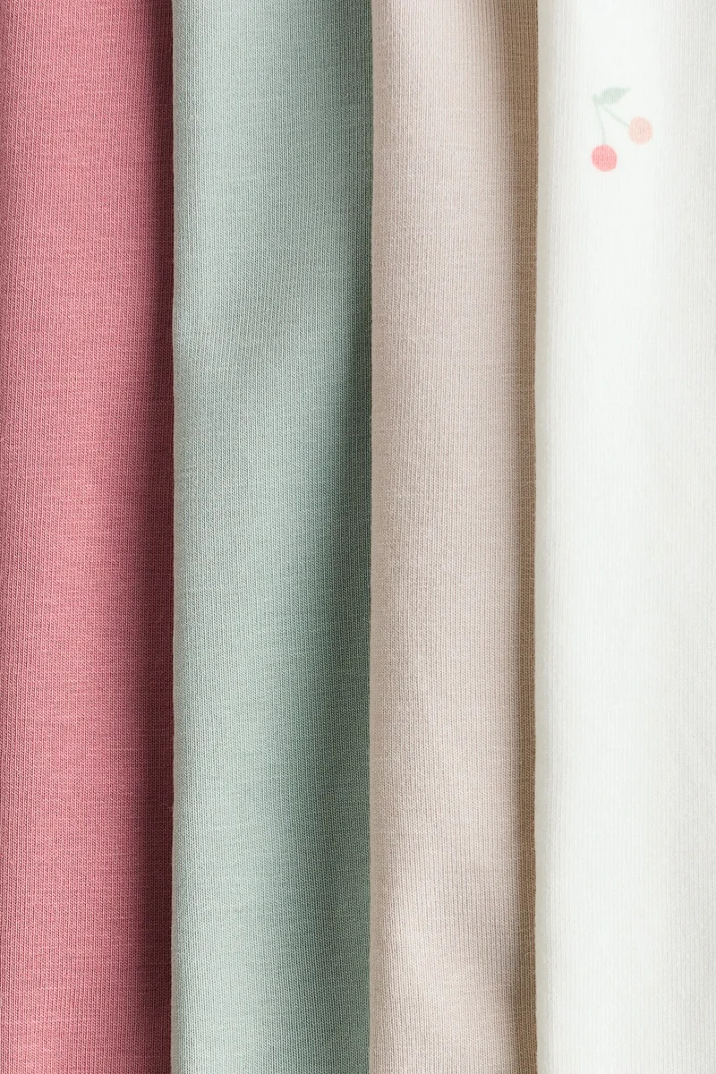 اتش اند ام لغينغز من الجيرسيه القطني - عبوة من 4