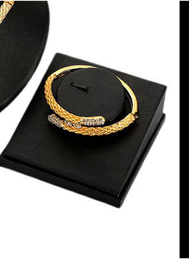 NIBEMINENT - 4-Piece 18 Karat Gold Jewellery Set - Image 1