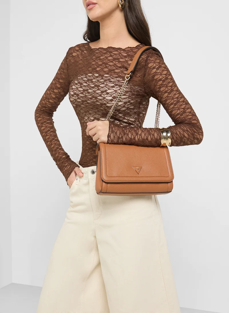 GUESS Noelle II Convertible Crossbody Flap