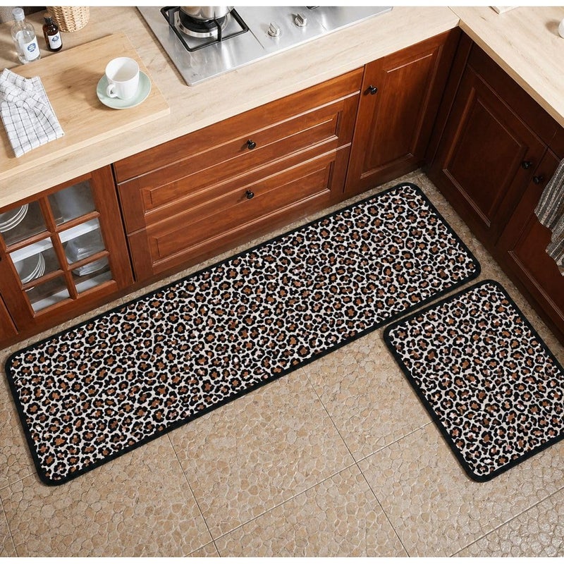 ALKAYAN New Rectangle Kitchen Floor Mats, Rugs, Household Soft Waterproof Mats, Non-S... - Image 4