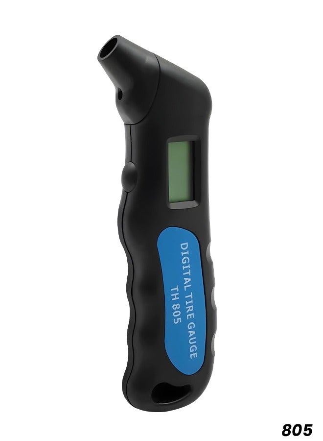 Generic Universal  Digital Car Tire Tyre Air Pressure Gauge Meter LCD Display Tester for Car Truck Motor Bike  - Image 2