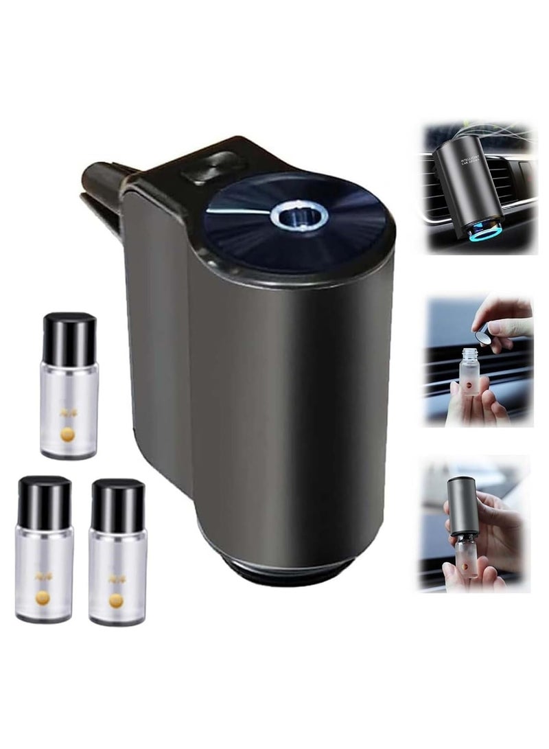 SYOSI Smart Car Air Freshener with Three Adjustable, Intelligent Car Aroma, Smart Car Aromatherapy Diffuser,Ultrasonic Atomizer - Image 1