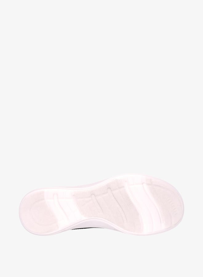 SKECHERS Womens Textured Slip-On Walking Shoes with Pull Tabs - VAPOR FOAM LITE - Image 3