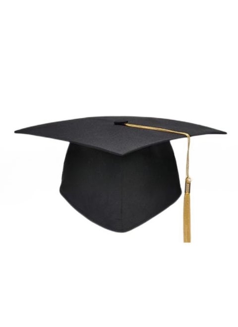 Adjustable Convocation Cap for Kids/Adult, Black