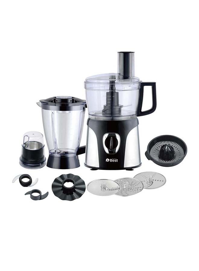 تكنو بيست محضرة الطعام 3 في 1 1.75 L 600 W BFP-001 أسود - Image 5