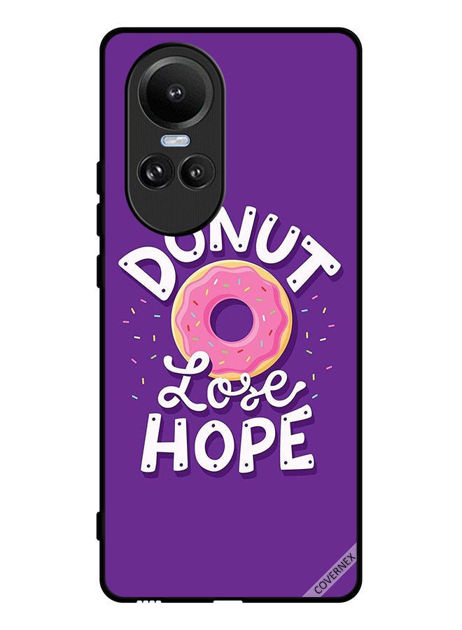 Covernex Protective Case Cover For Oppo Reno10 Pro Donut Lose Hope Wallpaper - Image 1