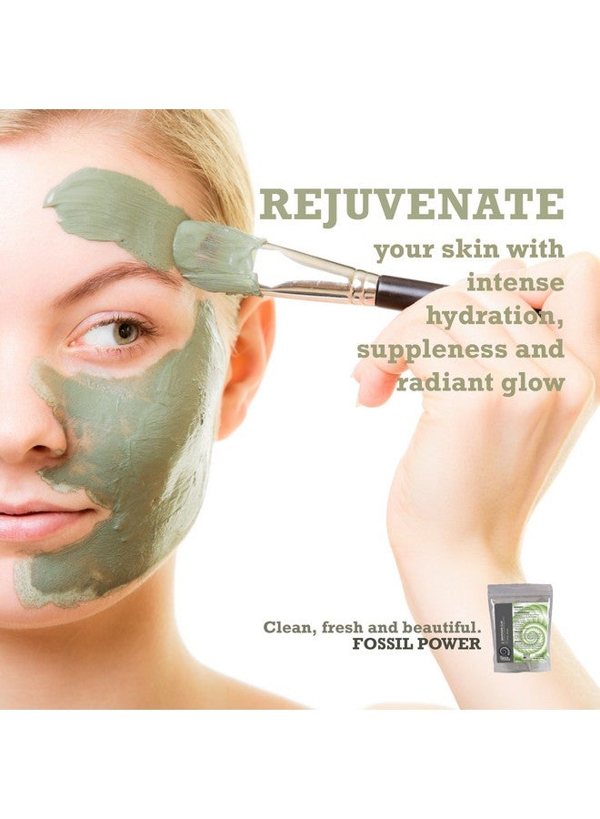 FOSSIL مسحوق طين البنتونيت الغذائي 2 رطل نقي وطبيعي لمعجون الأسنان وإزالة السموم والمزيد وعلاج البشرة التالفة وعلاج الوجه بالطين منزلي الصنع - Image 4