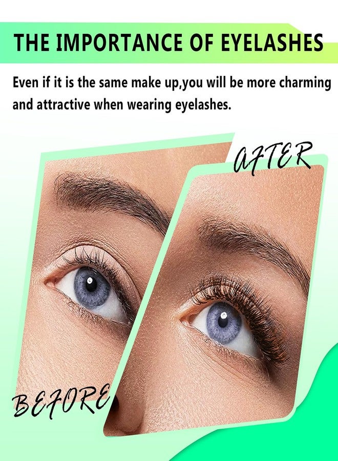 Bodermincer 120 Clusters 10mm+12mm/12mm+14mm/14mm+16mm Mixed Wide Cluster False Eyelash Individual Cluster EyeLashes Grafting Fake False Eyelashes Eyelash Extension (Brown 12mm+14mm Mixed) - Image 5