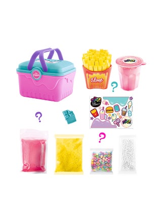 Slimelicious Mini Market Basket Slime Kit | Surprise Slime Shaker with Decorations & Charm | Collectible Toy 6+ - view 3