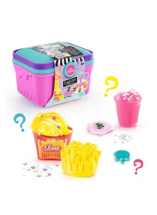 Slimelicious Mini Market Basket Slime Kit | Surprise Slime Shaker with Decorations & Charm | Collectible Toy 6+ - view 2