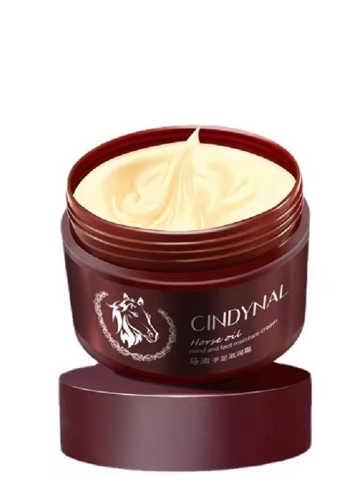 Cindynal Anti-Fungal Foot and Hand Repair Cream Ultimate Solution Healthy Feet Dead Skin Removal Peeling Moisturizing Exfoliation Foot Care Repair For Cracked Heels Natural Organic Moisturizer Horse Oil Repair Moisturizing Hand Cream, Preventing Your Skin from Peeling & Cracking, Making Your Hands and Feet Smooth & Soft  - Image 4