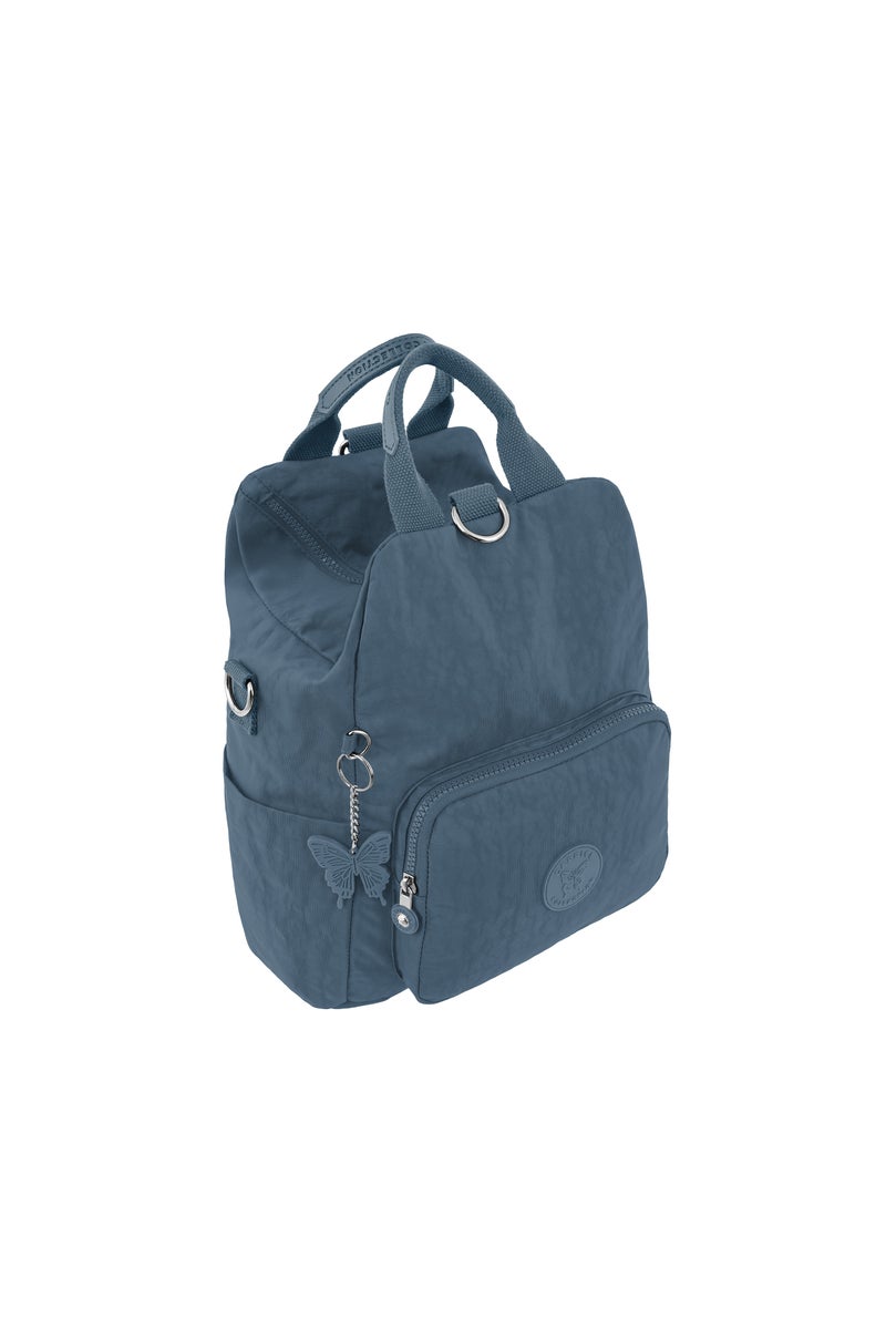 مجموعة كابريس حقيبة ظهر للجنسين للاستخدام اليومي متوسطة الحجم – خفيفة الوزن، تصميم مدمج، نايلون مقاوم للماء، حزام قابل للتعديل، أزرق فاتح - Image 2