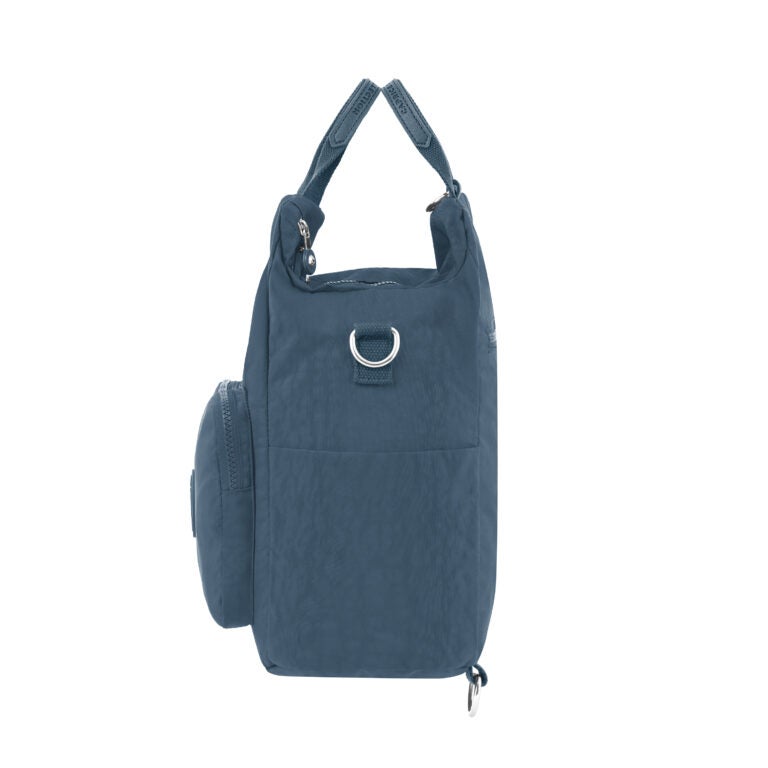 CAPRICE COLLECTION Unisex Medium Backpack – Light Blue, Compact, Water-Resistant Nylon, 10L Capacity - Image 3