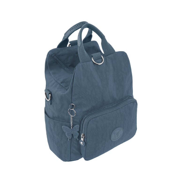 CAPRICE COLLECTION Unisex Medium Backpack – Light Blue, Compact, Water-Resistant Nylon, 10L Capacity - Image 5