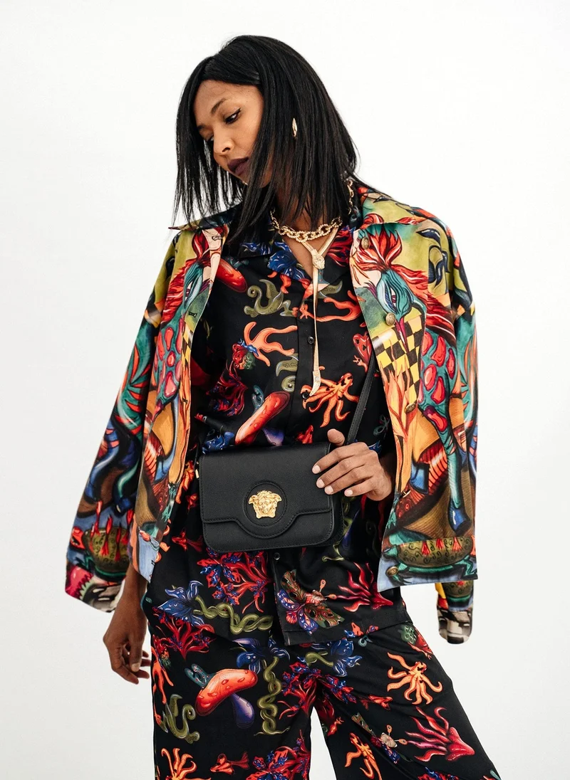 Janara Jones  Psycho Mushrooms Satin Mirage Set for Women | Best Price UAE