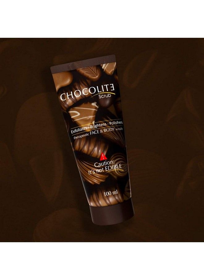 ETHIGLO - Chocolite Therapeutic Face & Body Scrub Pack Of 1 - Image 1
