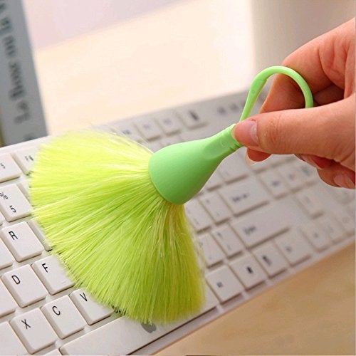 Skywalk 1 ps Candy Color Keyboard Mouse Small Cleaning Brush Mini Electrostatic Cleaner Anti-Static Screen Whisk Broom Car Dashboard Sweeper,Laptop Cleaning Brush - Image 2