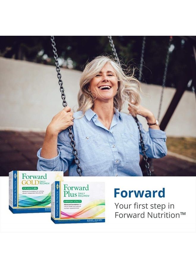 Dr. Whitaker نظام فوروارد بلس اليومي - مكمل متعدد الفيتامينات الشامل يدعم الطاقة المثلى والقوة والحيوية والقدرة على التحمل - 60 عبوة (إمداد لمدة 30 يومًا) - Image 4