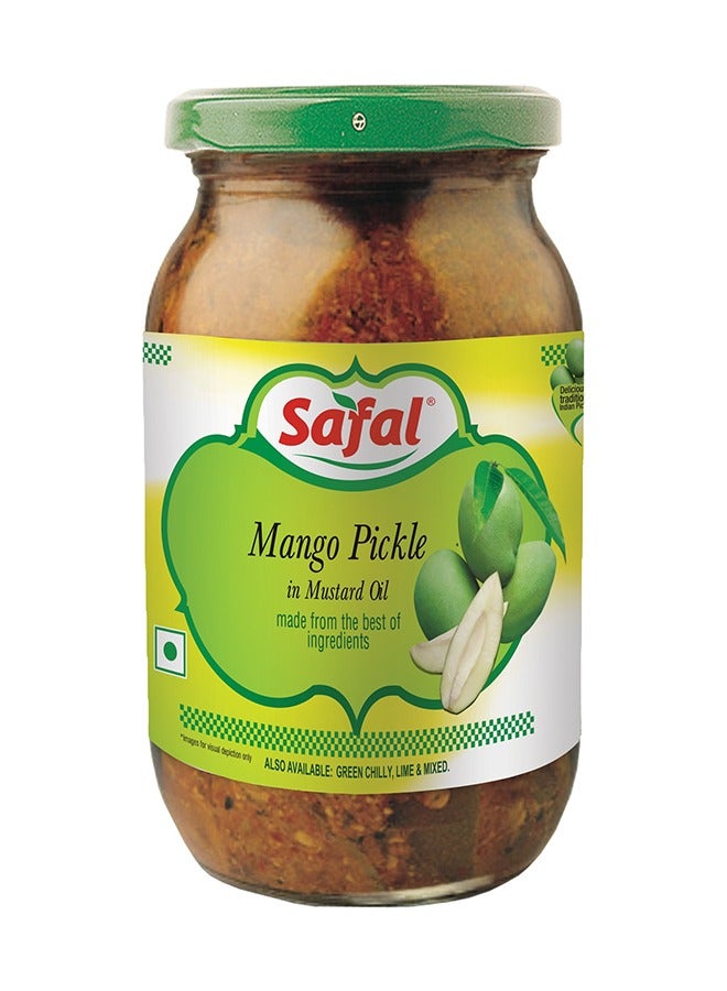 Safal Mango Traditional Pickle In Mustard Oil 400g - Image 1