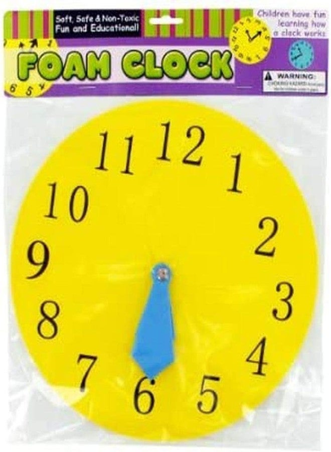 Making the Grade Foam Analog Clock - Teach Time with Movable Hands - 9 Inches Diameter - Image 2