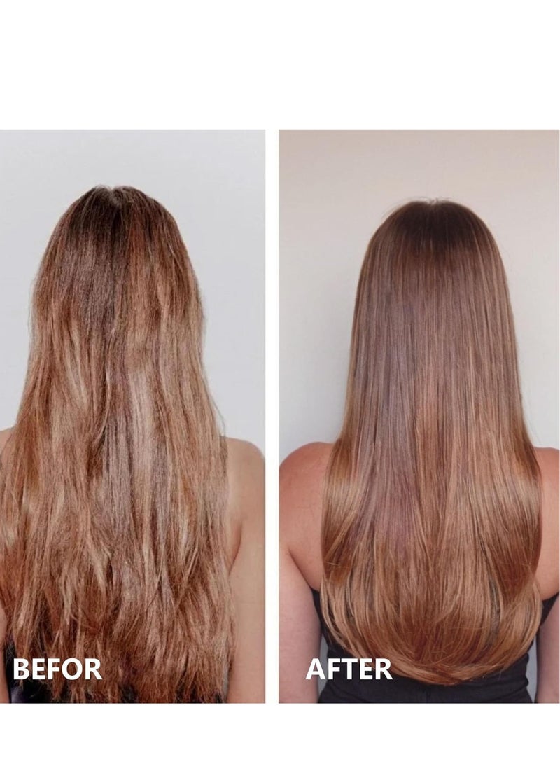 لانثوم Anti-Torizz Hair Serum, مصل أنيق ولمعان بقوة إضافية للتحكم في التجعد، علاج مقاوم للرطوبة لشعر ناعم وكثيف، واقي من الحرارة، 2 أونصة - Image 4