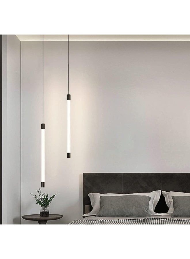 برايم سول مصباح معلق LED من Prime Sole، مصباح سقف عصري معلق مناسب لجزيرة المطبخ أو غرفة الطعام أو المكتب، مصباح معلق رفيع موفر للطاقة وإضاءة ديكورية - Image 3